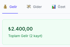 Finans Takibi